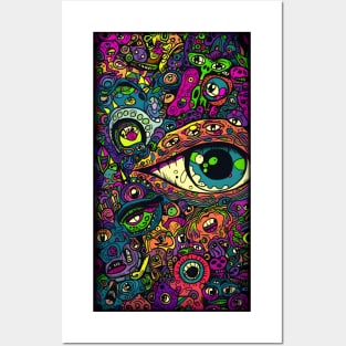 Trippy Eyeballs Series #2 Posters and Art